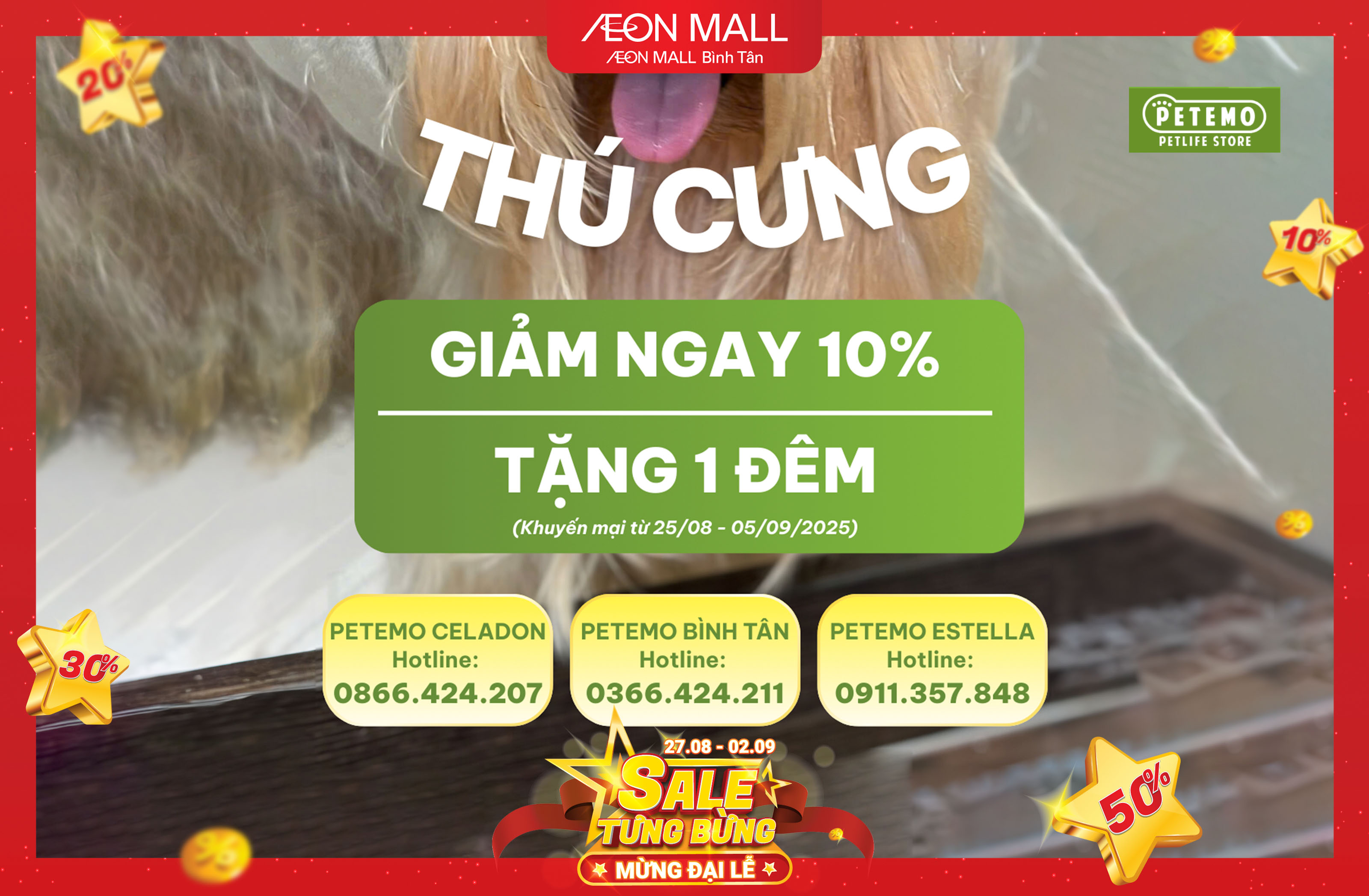 LỄ 2/9 – SEN ĐI DU LỊCH, BOSS ĐI NGHỈ DƯỠNG TẠI PETEMO
