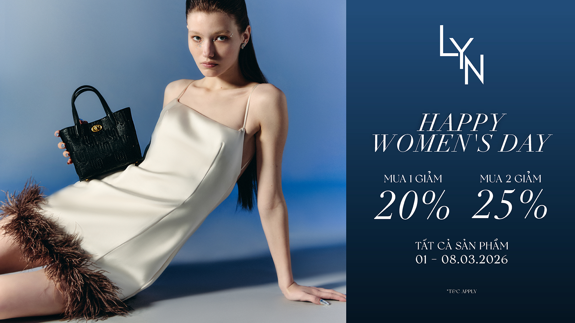 MỪNG QUỐC TẾ PHỤ NỮ - MUA 1 GIẢM 20%, MUA 2 GIẢM 25%