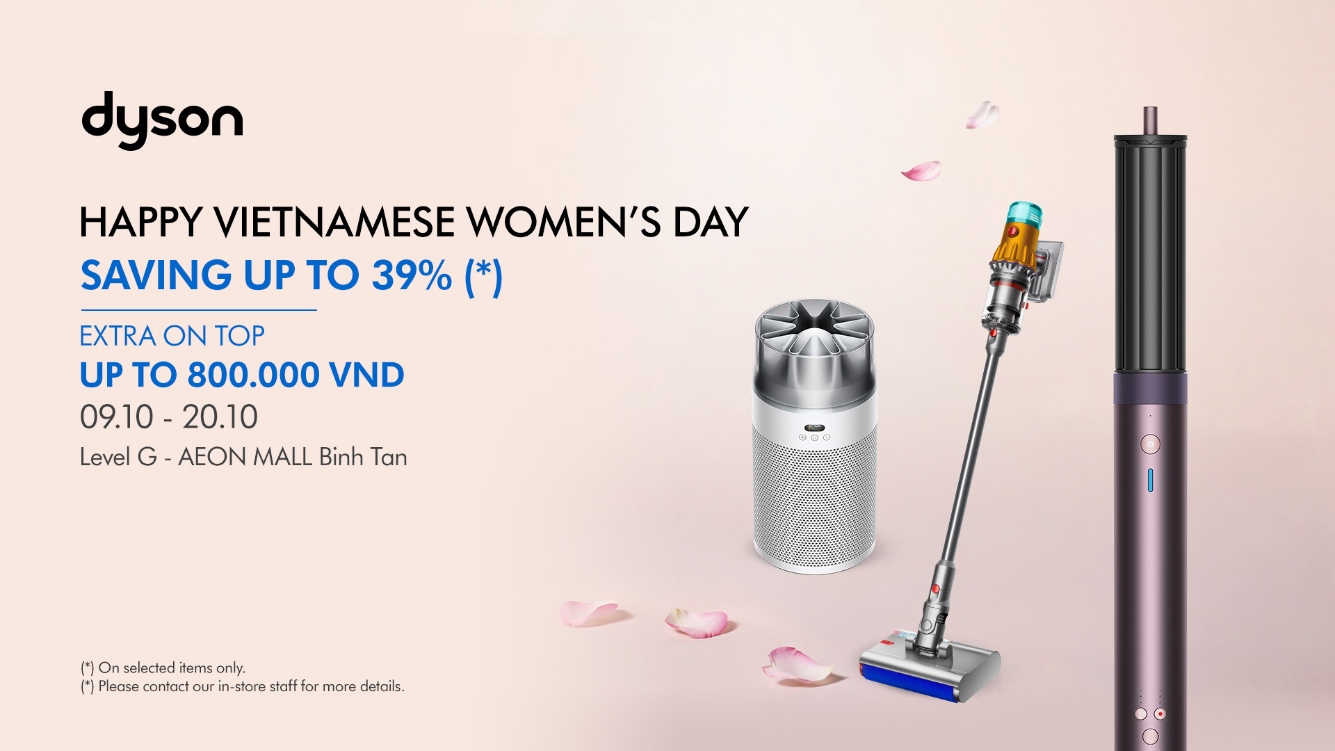 💝 HAPPY VIETNAMESE WOMEN’S DAY - TRAO MÓN QUÀ THƯỞNG TRỌN VẸN MỖI NGÀY 💝