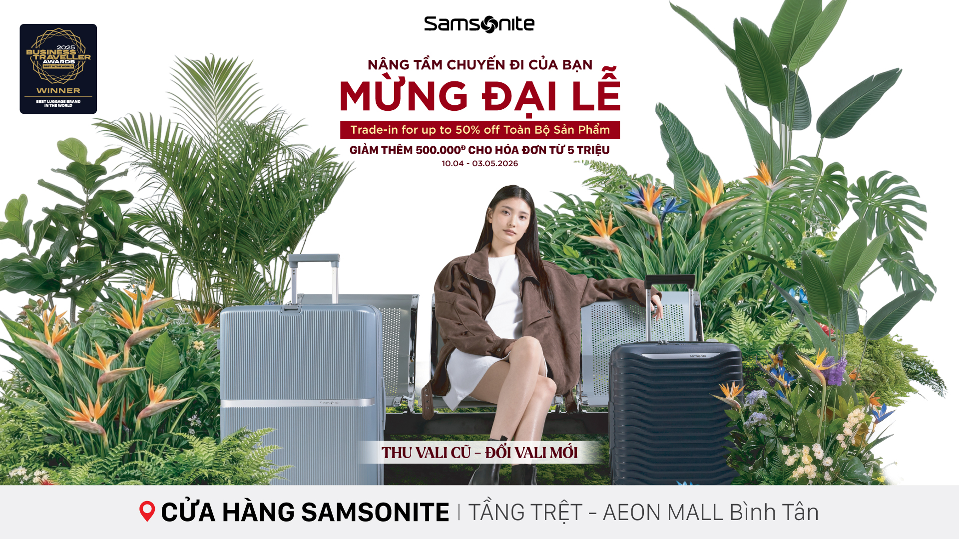 Mừng Đại Lễ | Nâng cấp hành trình cùng 𝐒𝐚𝐦𝐬𝐨𝐧𝐢𝐭𝐞