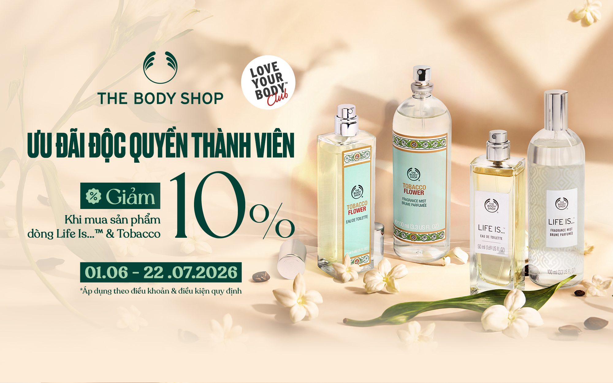 ĐẶC QUYỀN THÀNH VIÊN – CHẠM NỐT HƯƠNG RIÊNG