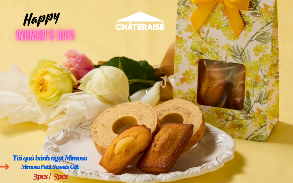 SET QUÀ TẶNG 8/3 ĐẦY Ý NGHĨA TẠI CHÂTERAISÉ