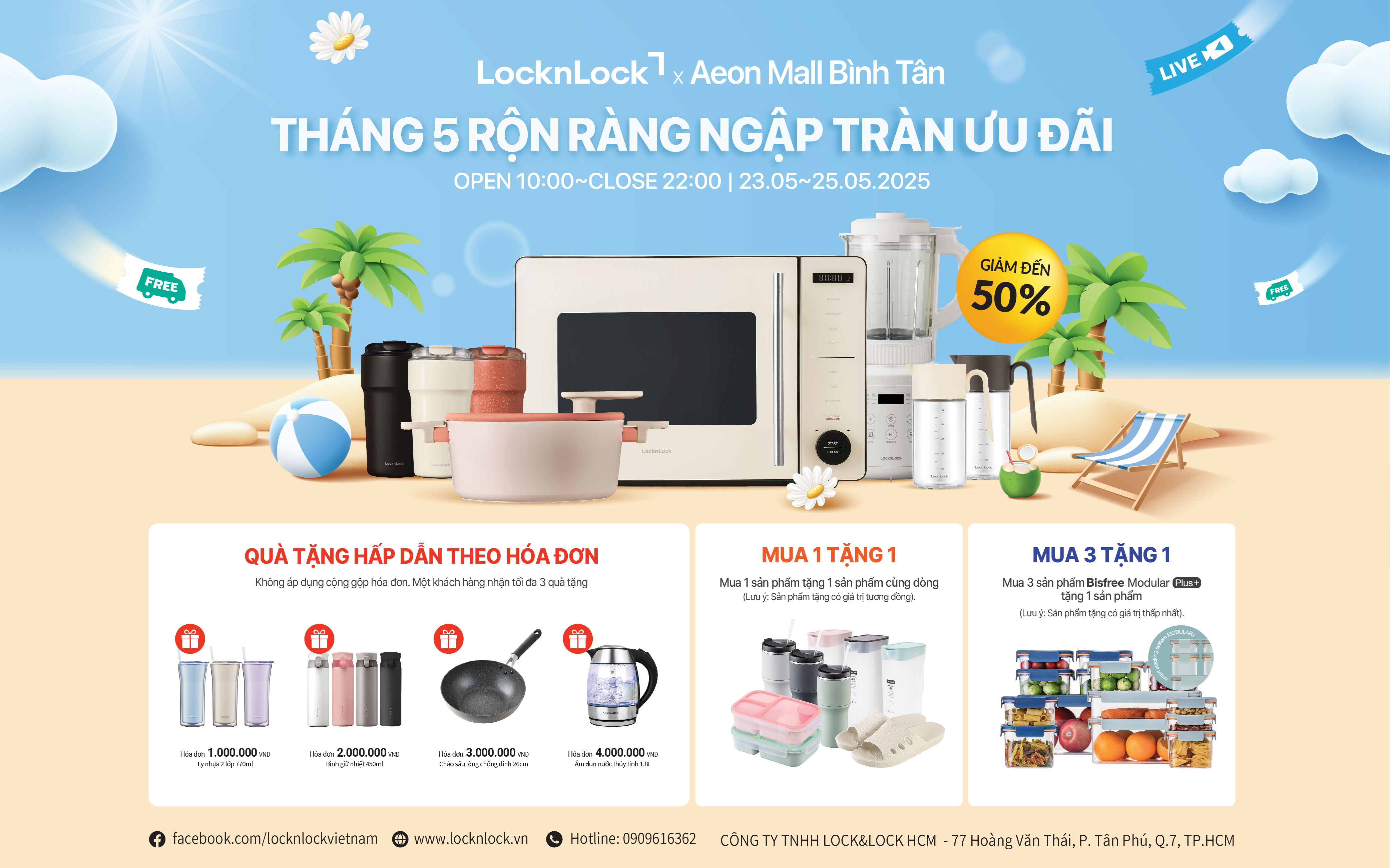 THÁNG 5 RỘN RÀNG, NGẬP TRÀN ƯU ĐÃI