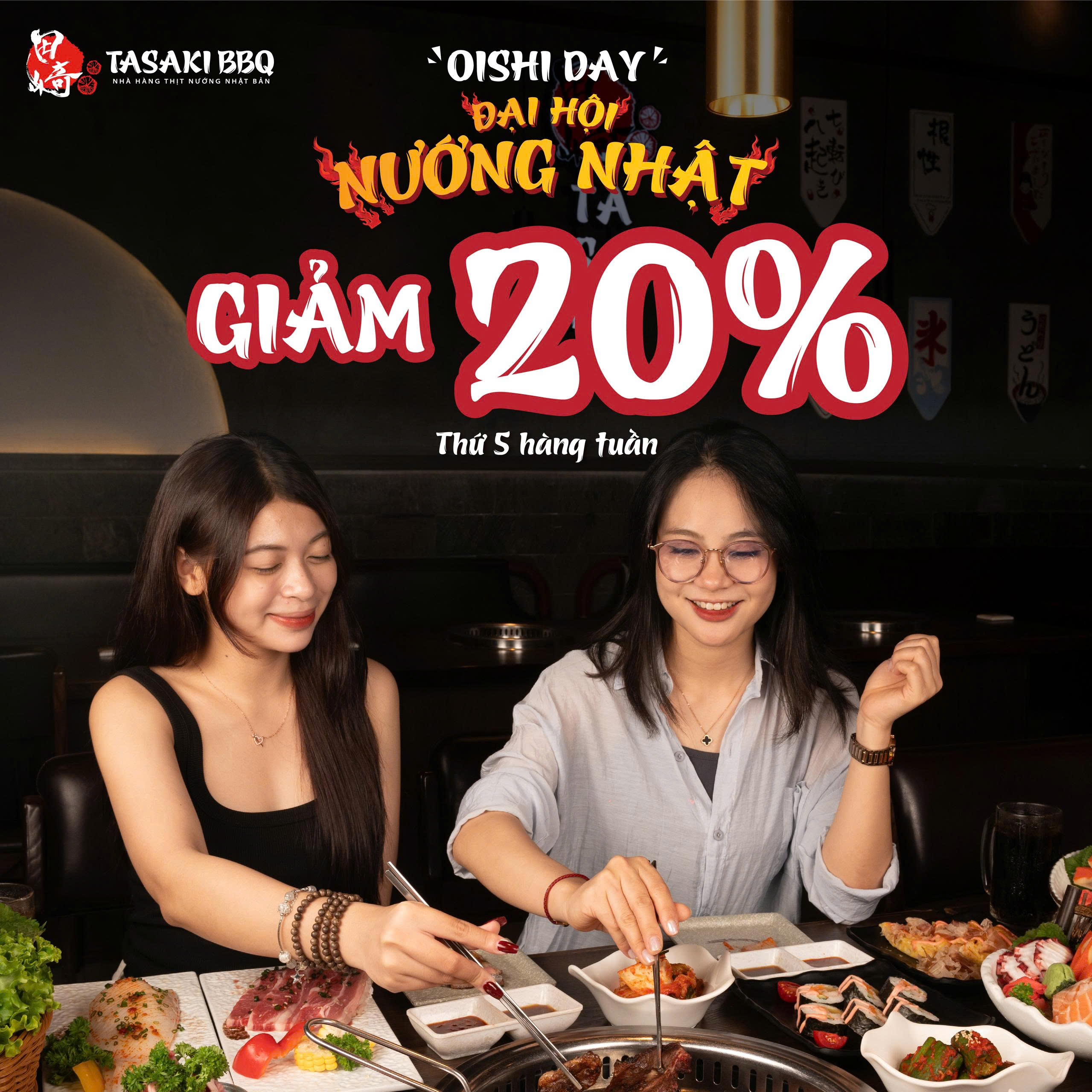 Oishi day - Giảm 20% vào thứ 5