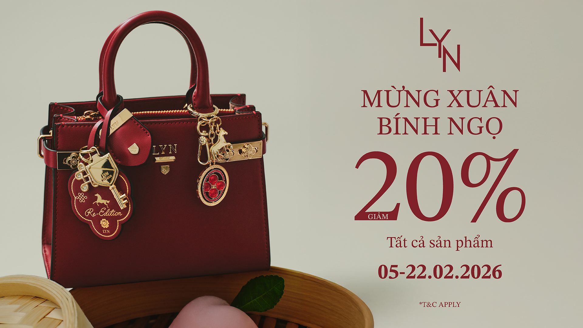 TƯNG BỪNG SẮM TẾT - GIẢM NGAY 20%