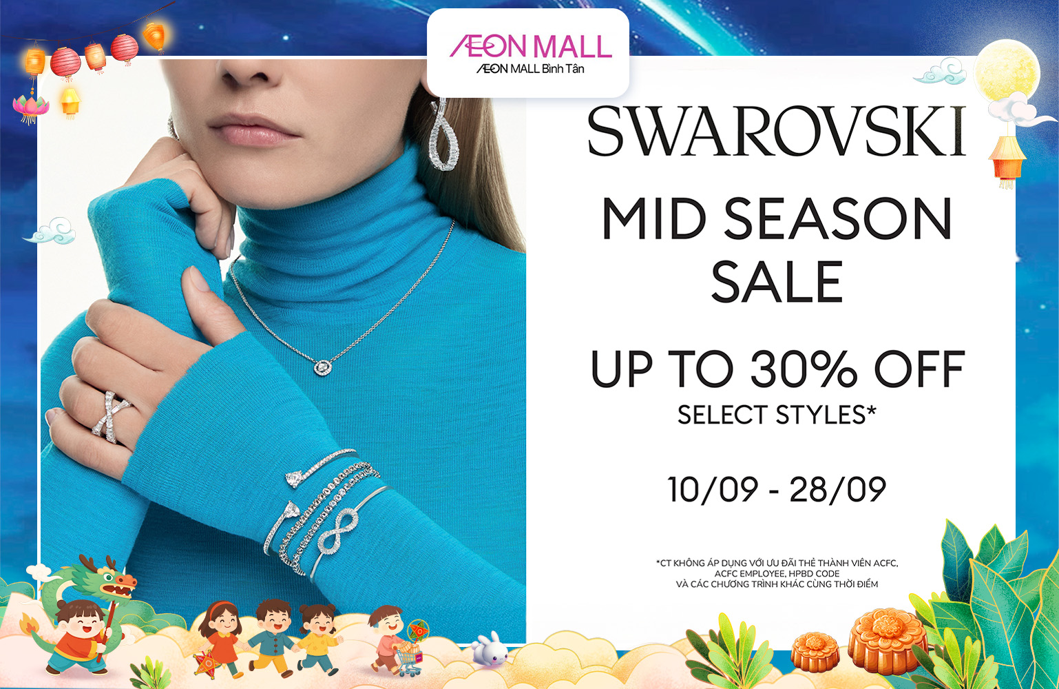 SWAROVSKI - MID SEASON SALE UP TO 30% OFF SELECT STYLES