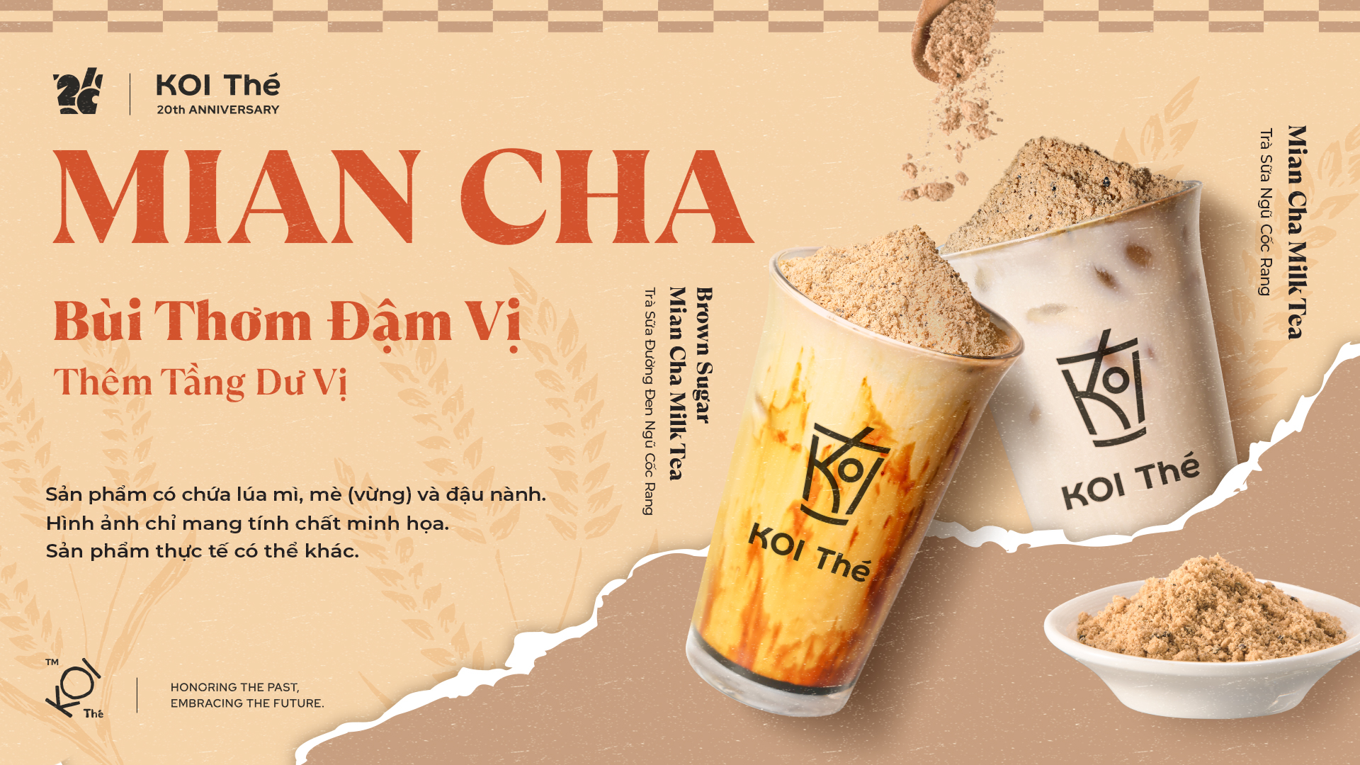 MIAN CHA HAS ARRIVED. 🤎