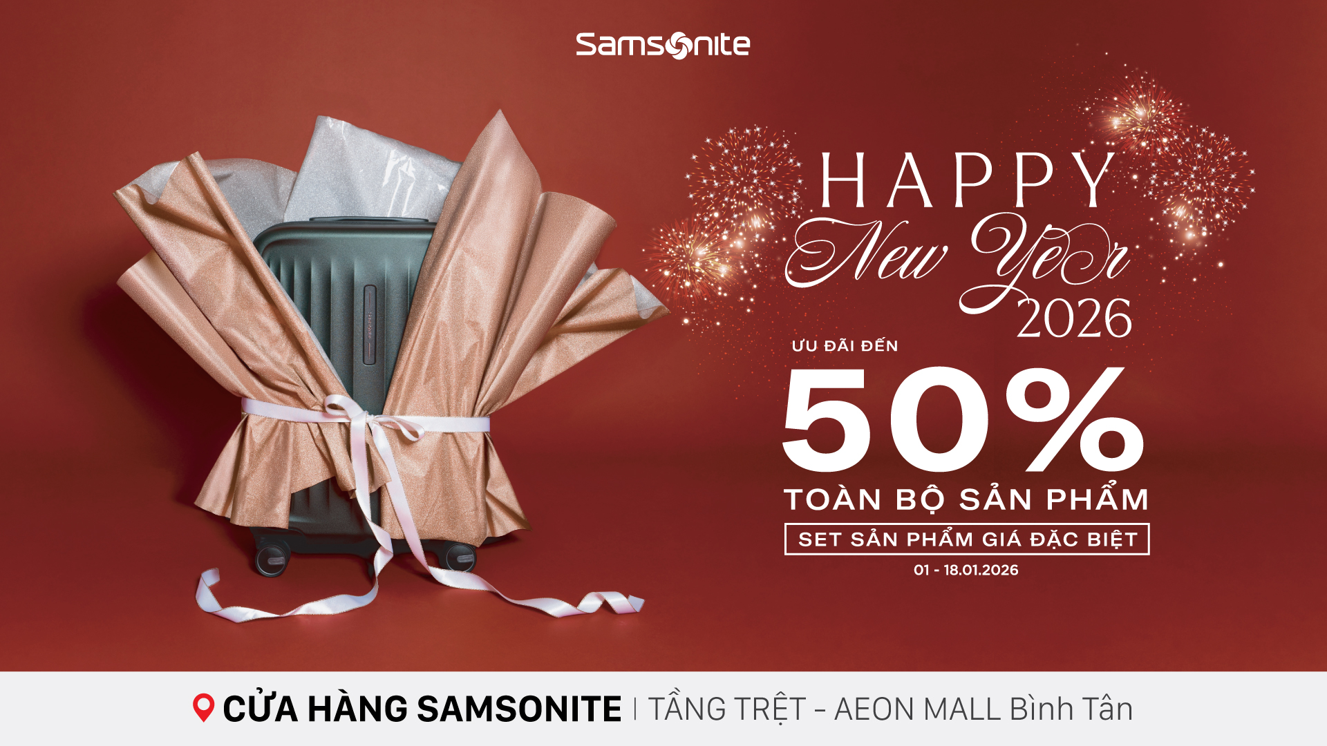 Cùng 𝐒𝐚𝐦𝐬𝐨𝐧𝐢𝐭𝐞 lan tỏa niềm vui Năm Mới với COMBO ĐẶC BIỆT chỉ từ 3.950.000đ