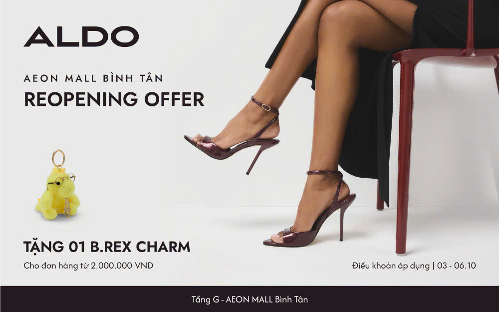 ALDO AEON MALL BÌNH TÂN | WE ARE BACK