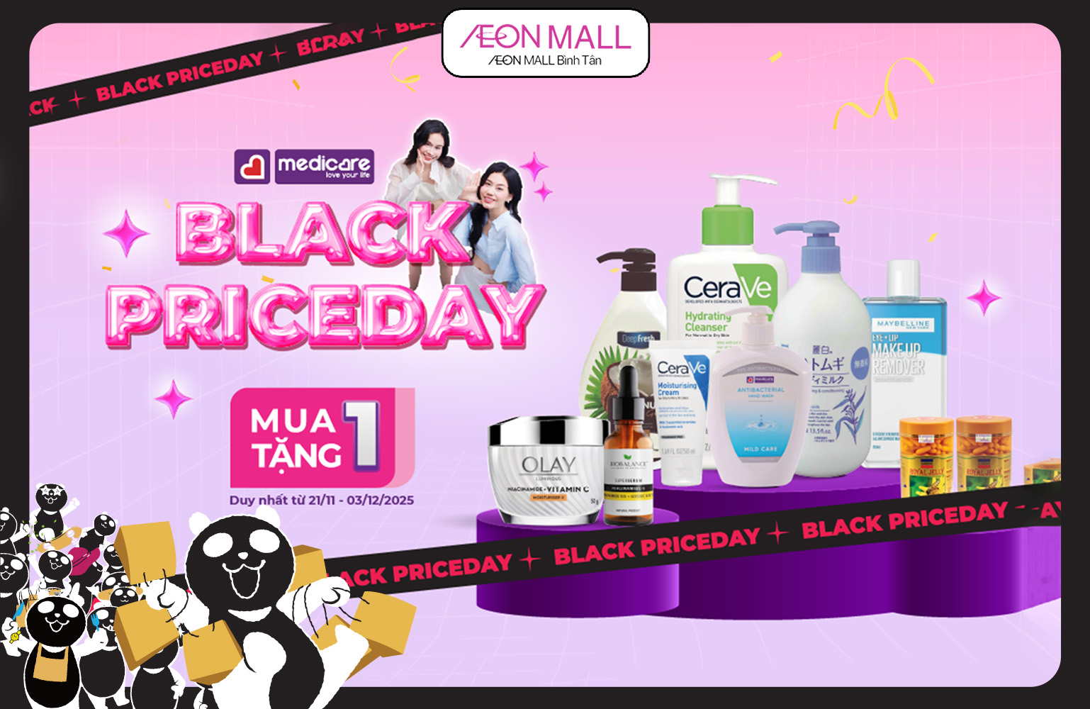 BLACK PRICEDAY ĐỔ BỘ - RẦM RỘ ƯU ĐÃI MUA 2 TÍNH 1