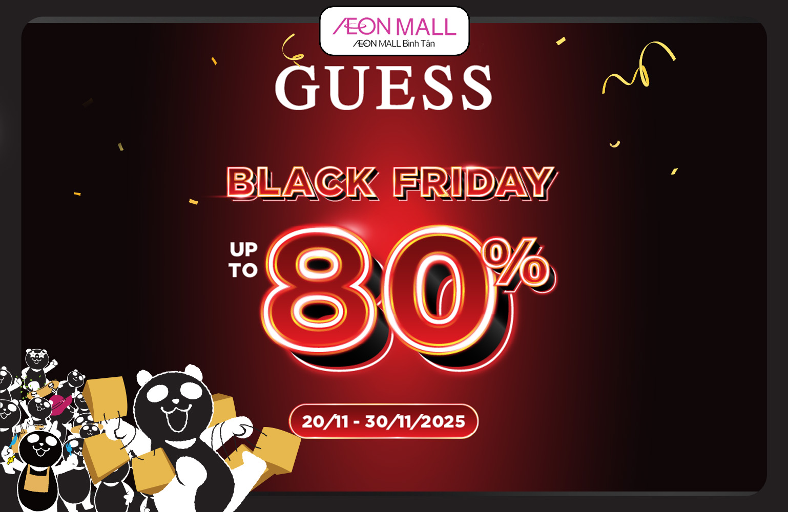 GUESS | BLACK FRIDAY - ƯU ĐÃI LÊN ĐẾN 80%