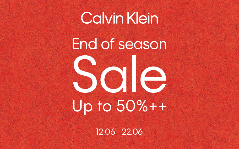CALVIN KLEIN | END OF SEASON SALE UP TO 50%++