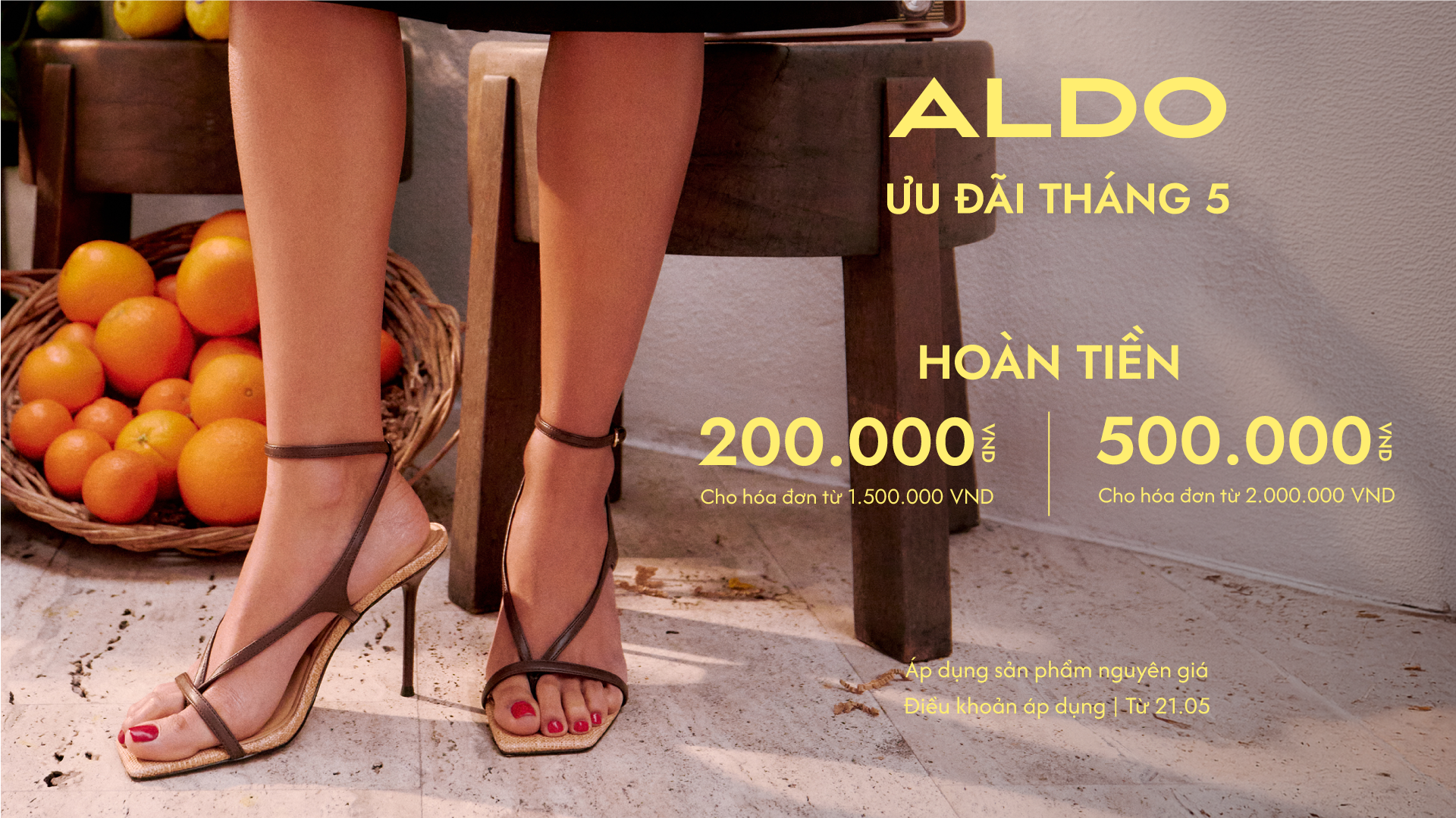 ALDO | ƯU ĐÃI GIỚI HẠN THÁNG 5