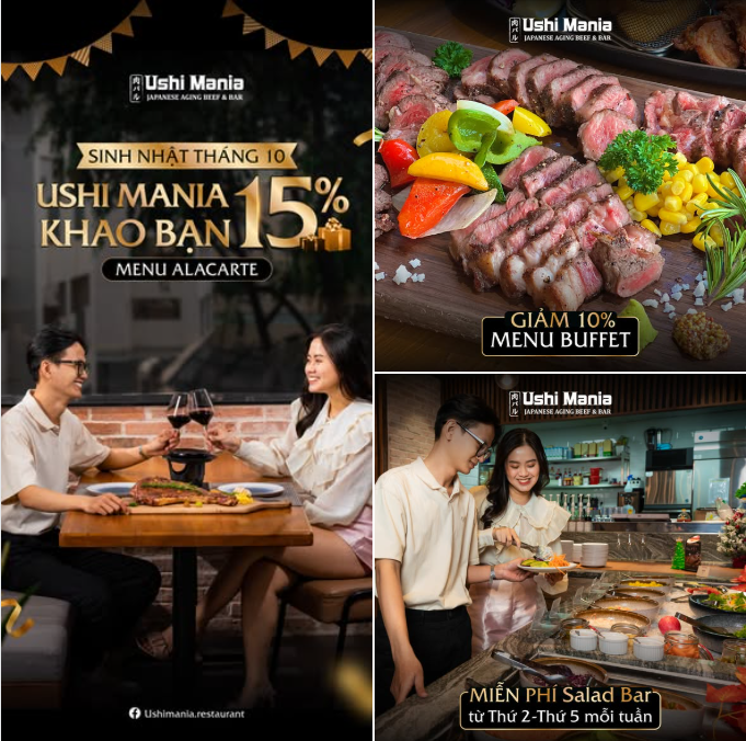 SINH NHẬT THÁNG 10 - USHI MANIA KHAO BẠN 15%