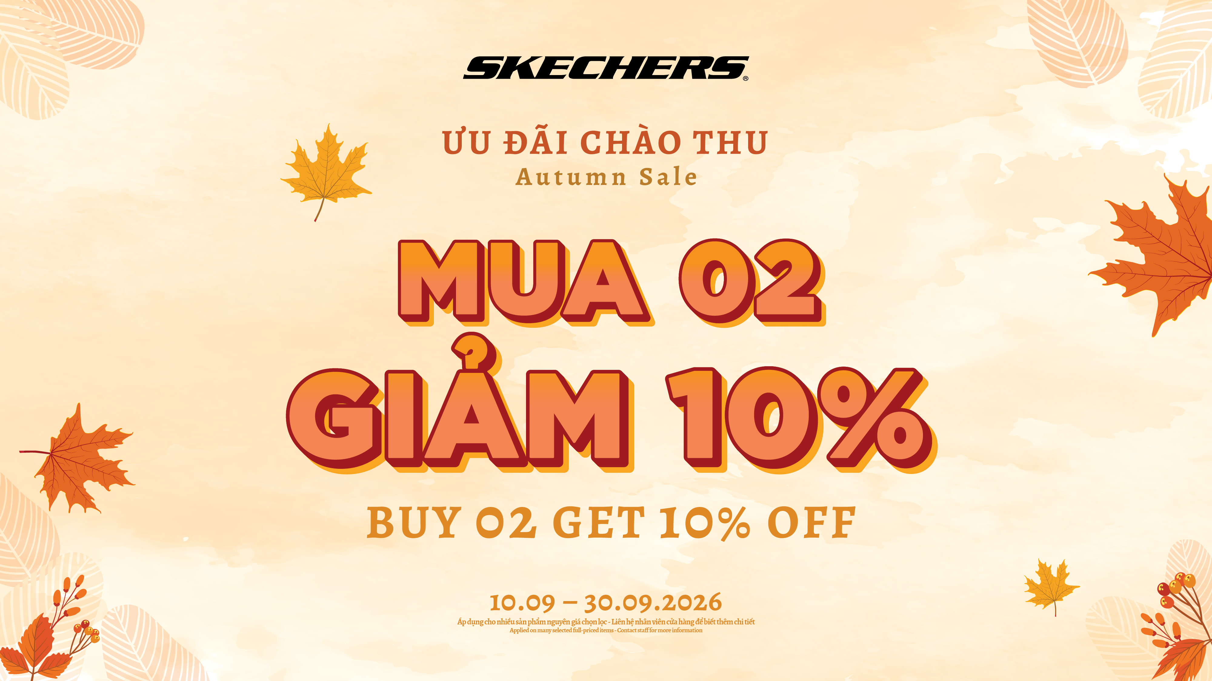 🍂CHÀO THU RỘN RÀNG - ƯU ĐÃI SẴN SÀNG