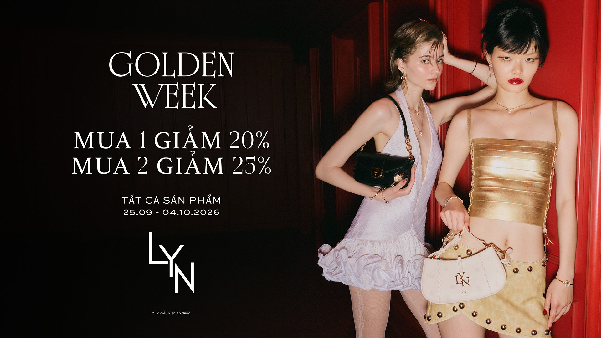 ✨Golden Week - Mua Càng Nhiều, Giảm Càng Sâu