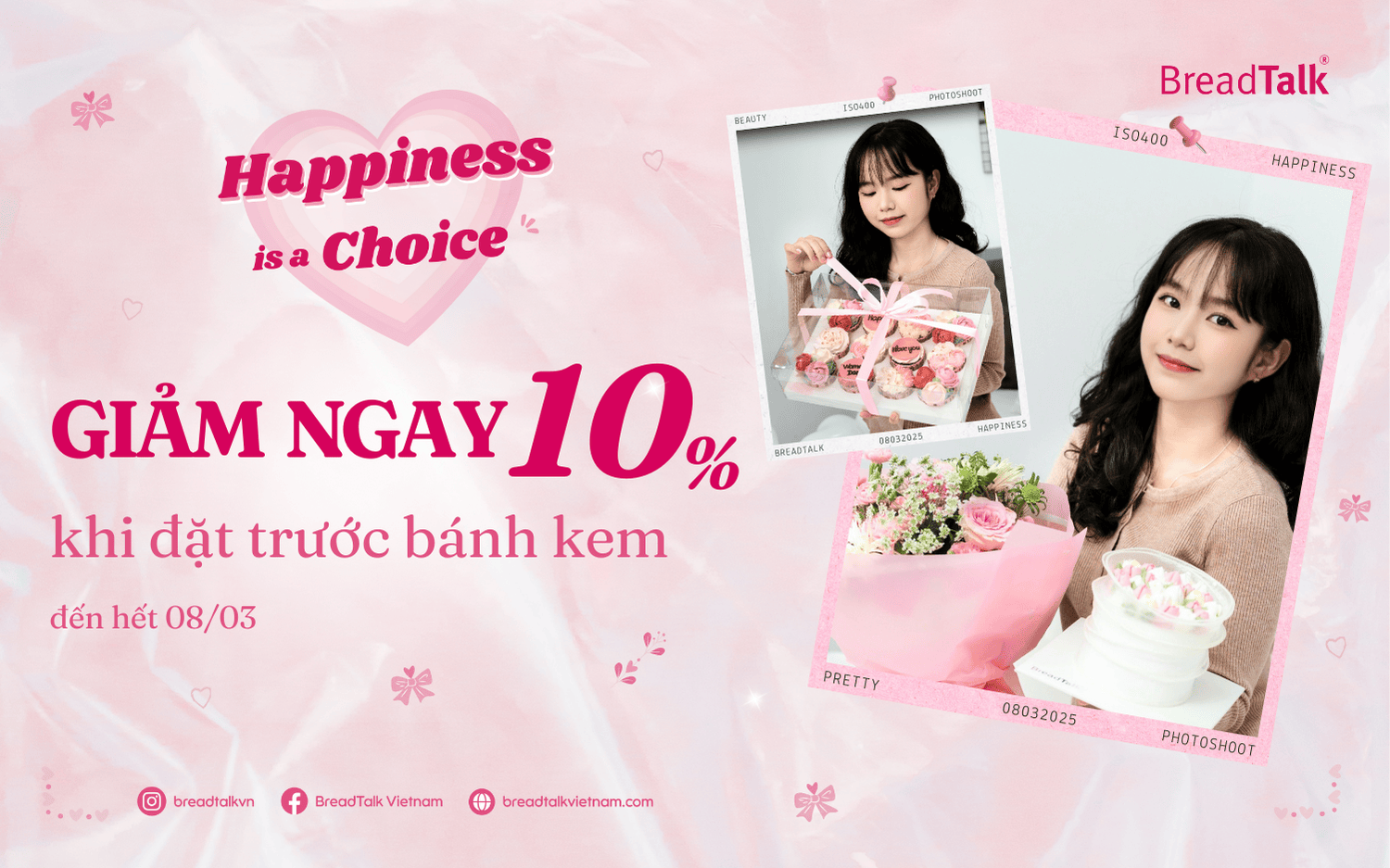 “HAPPINESS is a CHOICE”- Vì hạnh phúc là do trái tim lựa chọn