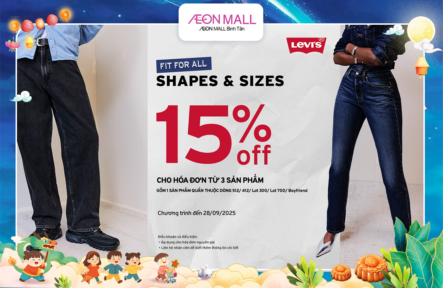 FIT FOR ALL SHAPES AN SIZES - 15% OFF