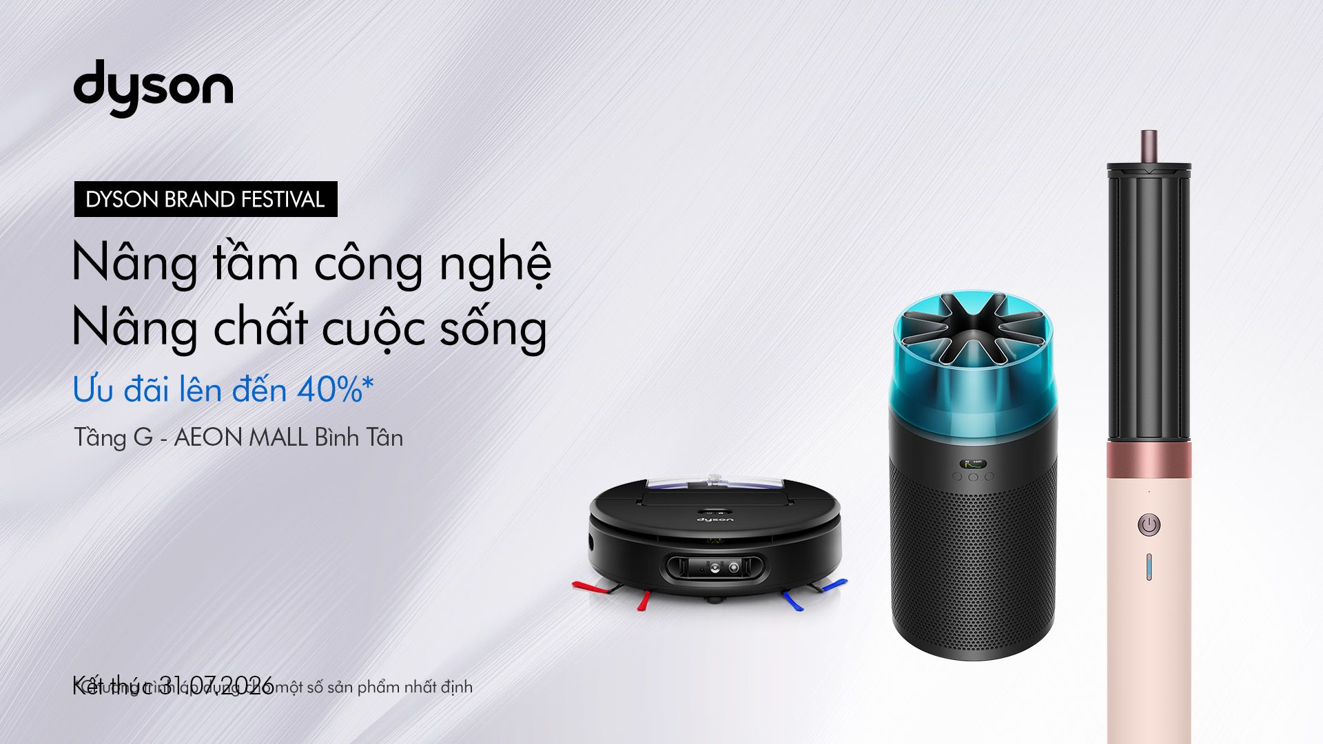 Dyson Brand Festival – Thời điểm tốt nhất trong năm để sở hữu Dyson đã đến!