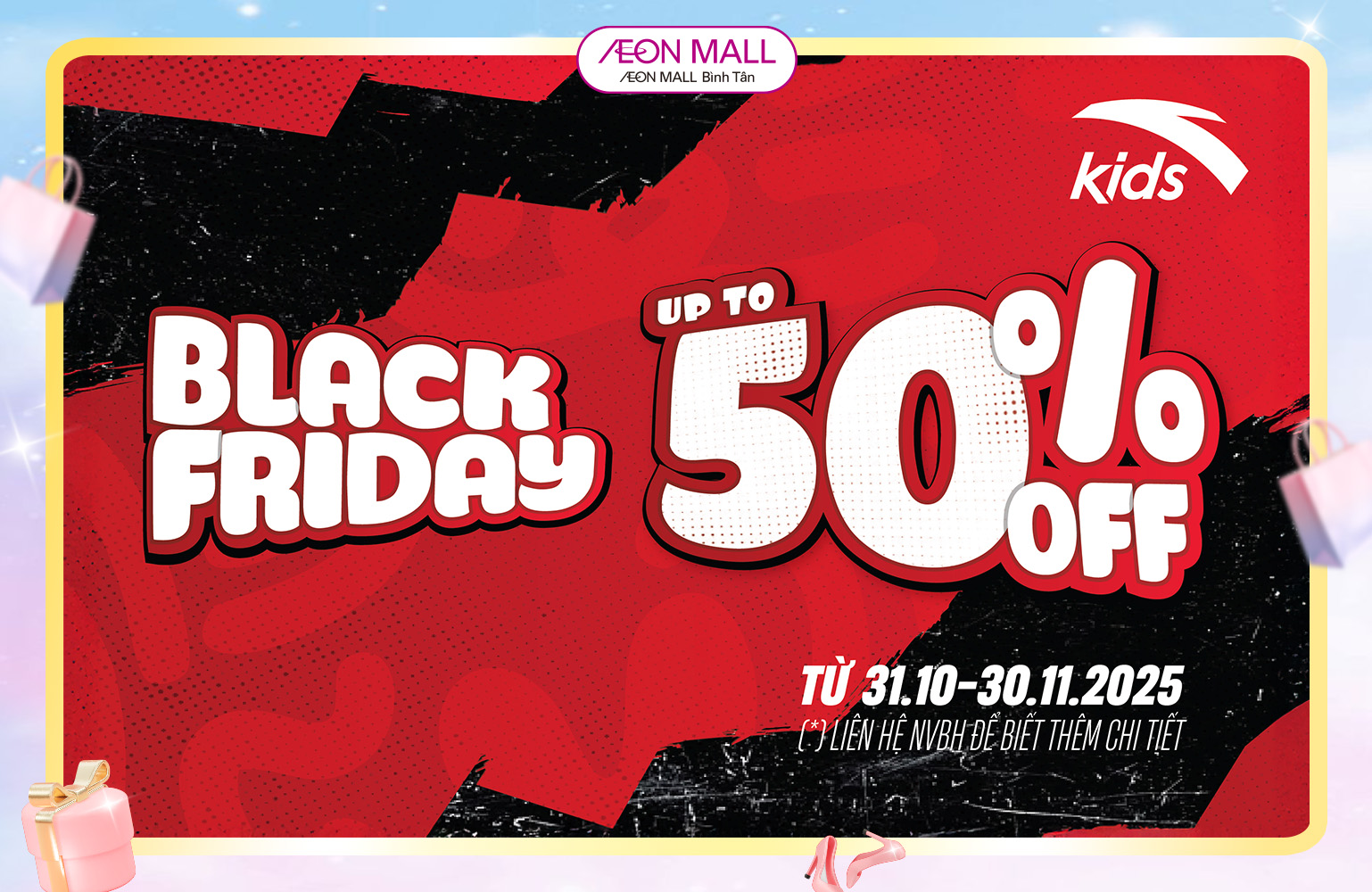 SIÊU SALE BLACK FRIDAY TRỞ LẠI, X2 DEAL KHỦNG- GIẢM TỚI 50%++, BONUS THÊM TỚI 15%