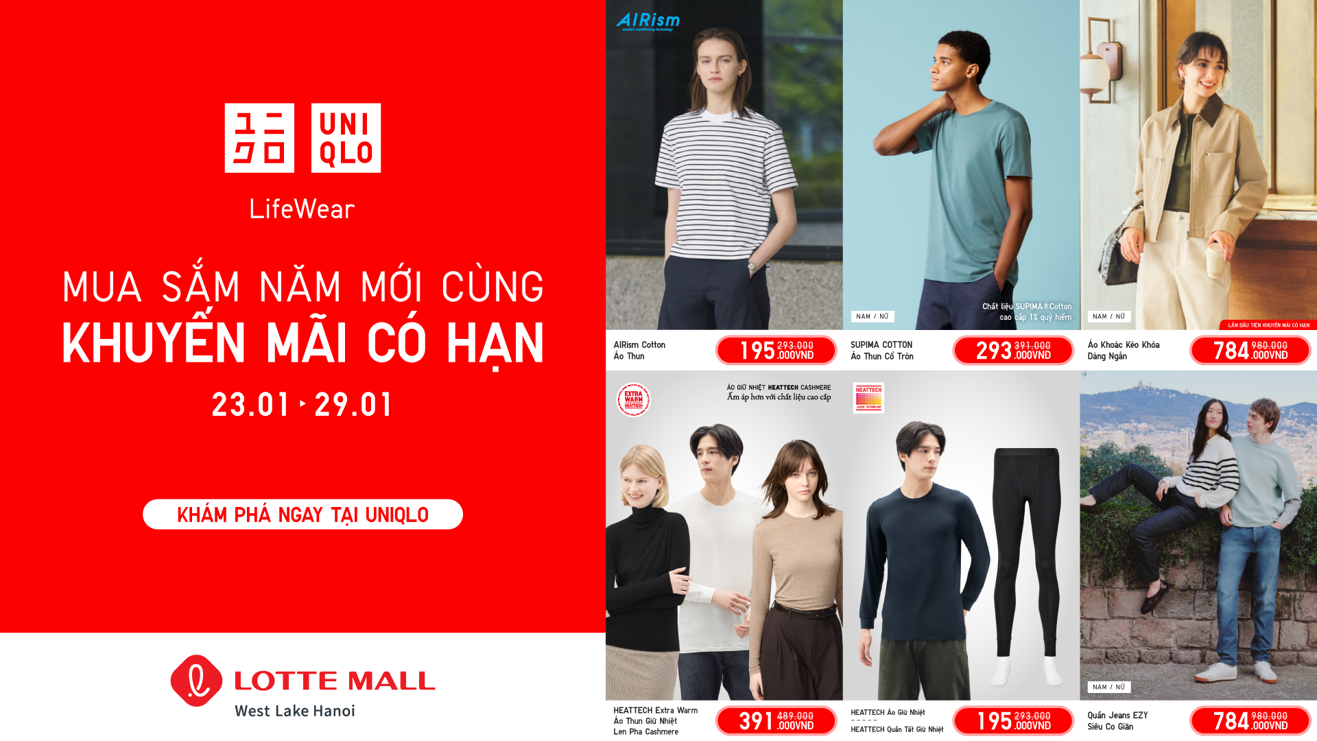 THOẢI MÁI ĐÓN TẾT CÙNG KHUYẾN MÃI CÓ HẠN CHỈ TỪ 195.000VND