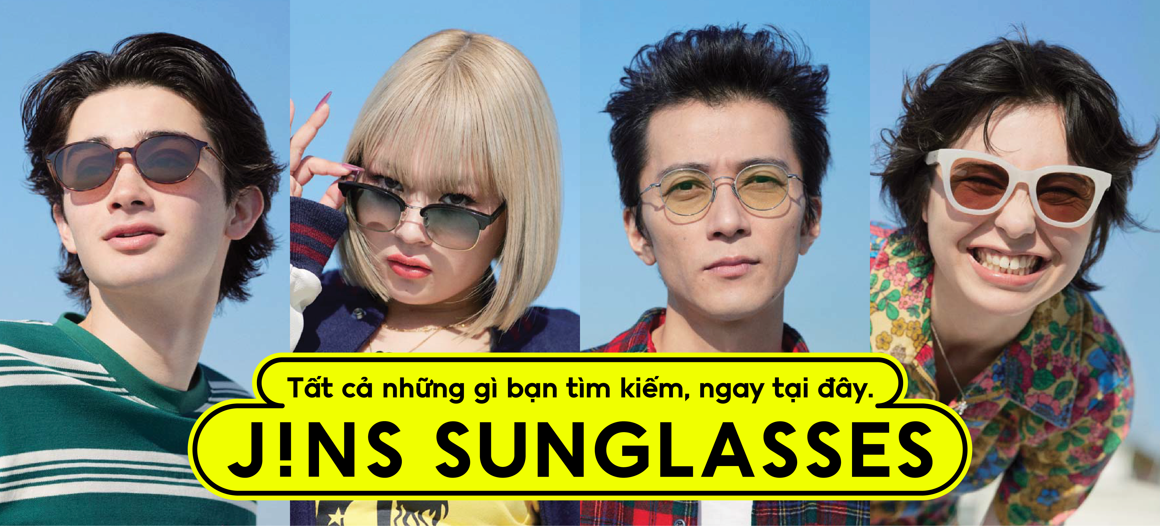 Mùa hè rực rỡ trở nên thoải mái hơn với một chiếc kính mát giảm chói vừa đủ, kết hợp khả năng chống tia UV 99,9%.