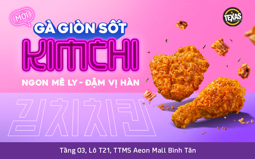 GÀ GIÒN SỐT KIM CHI – NGON MÊ LY, ĐẬM VỊ HÀN