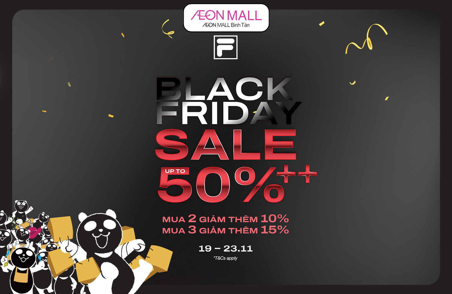 FILA | BLACK FRIDAY SALE UP TO 50%++