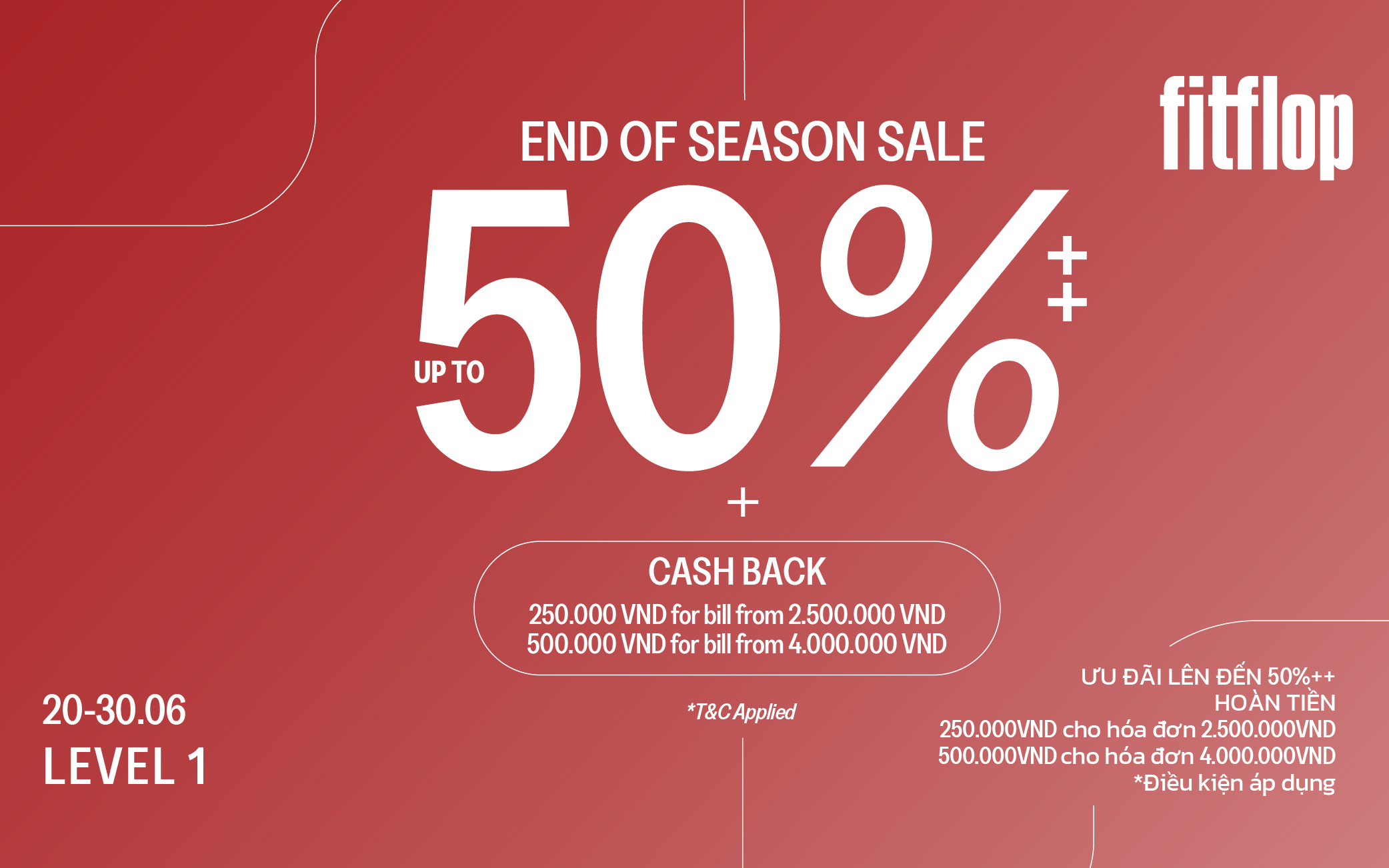 SALE LỚN NHẤT MÙA HÈ – GIẢM ĐẾN 50%++