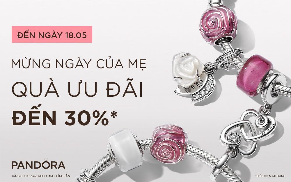 MỪNG NGÀY CỦA MẸ – QUÀ TẶNG ĐẾN 30%