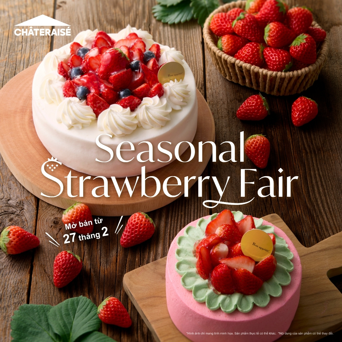 Lễ hội Dâu Tây theo mùa Châteraisé đã chính thức quay trở lại!