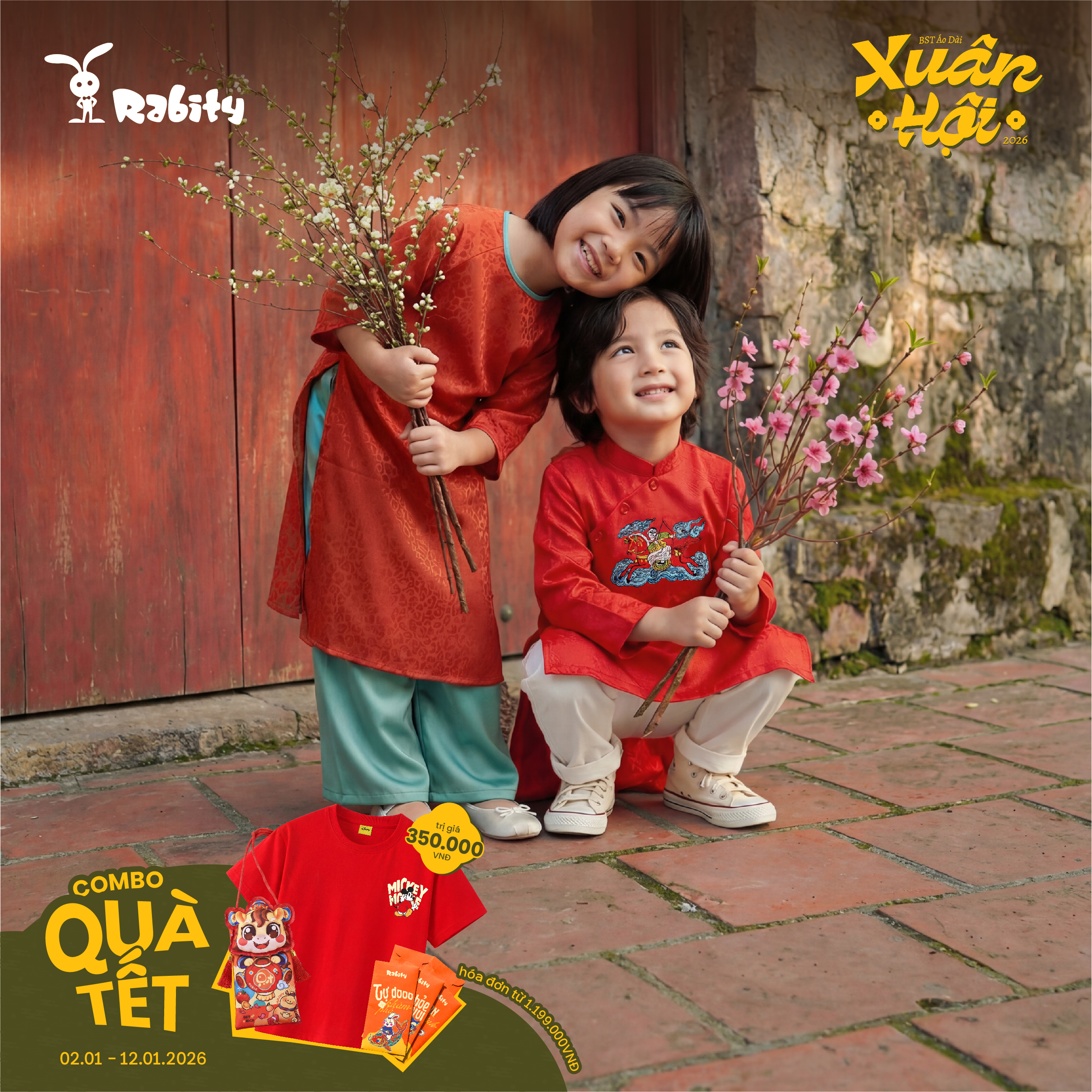 SẮM TẾT, RINH QUÀ - KHÁM PHÁ BST ÁO DÀI 2026 CÙNG RABITY!  "Xuân Hội"