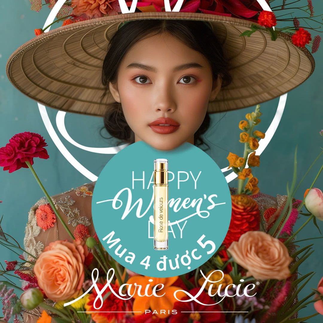 🌸 CHƯƠNG TRÌNH ƯU ĐÃI ĐẶC BIỆT MARIE LUCIE – MỪNG NGÀY PHỤ NỮ VIỆT NAM 🌸