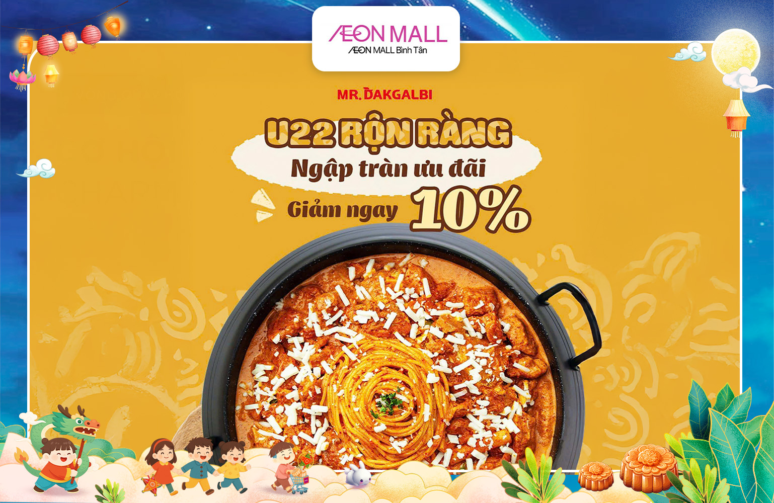 U22 RỘN RÀNG NGẬP TRÀN ƯU ĐÃI GIẢM NGAY 10%