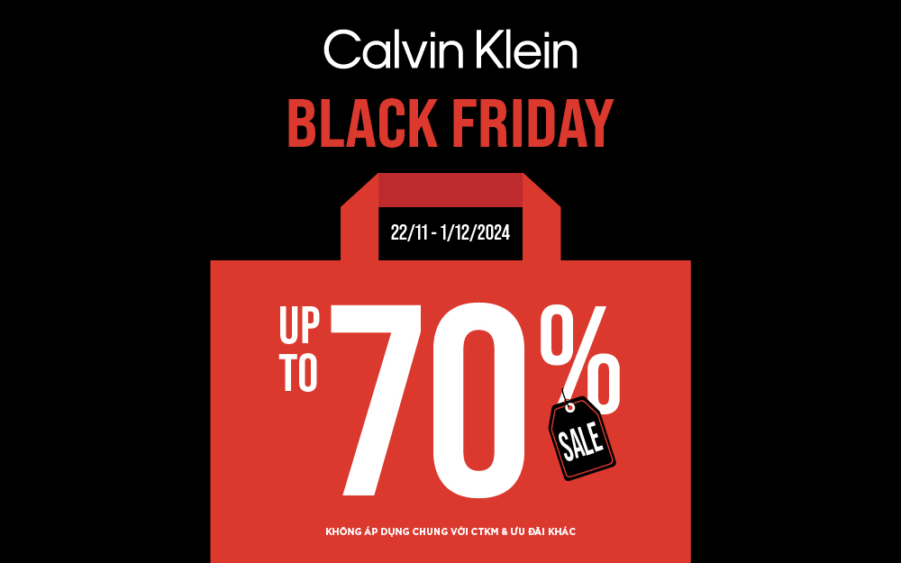 CALVIN KLEIN | BLACK FRIDAY SALE UP TO 70%