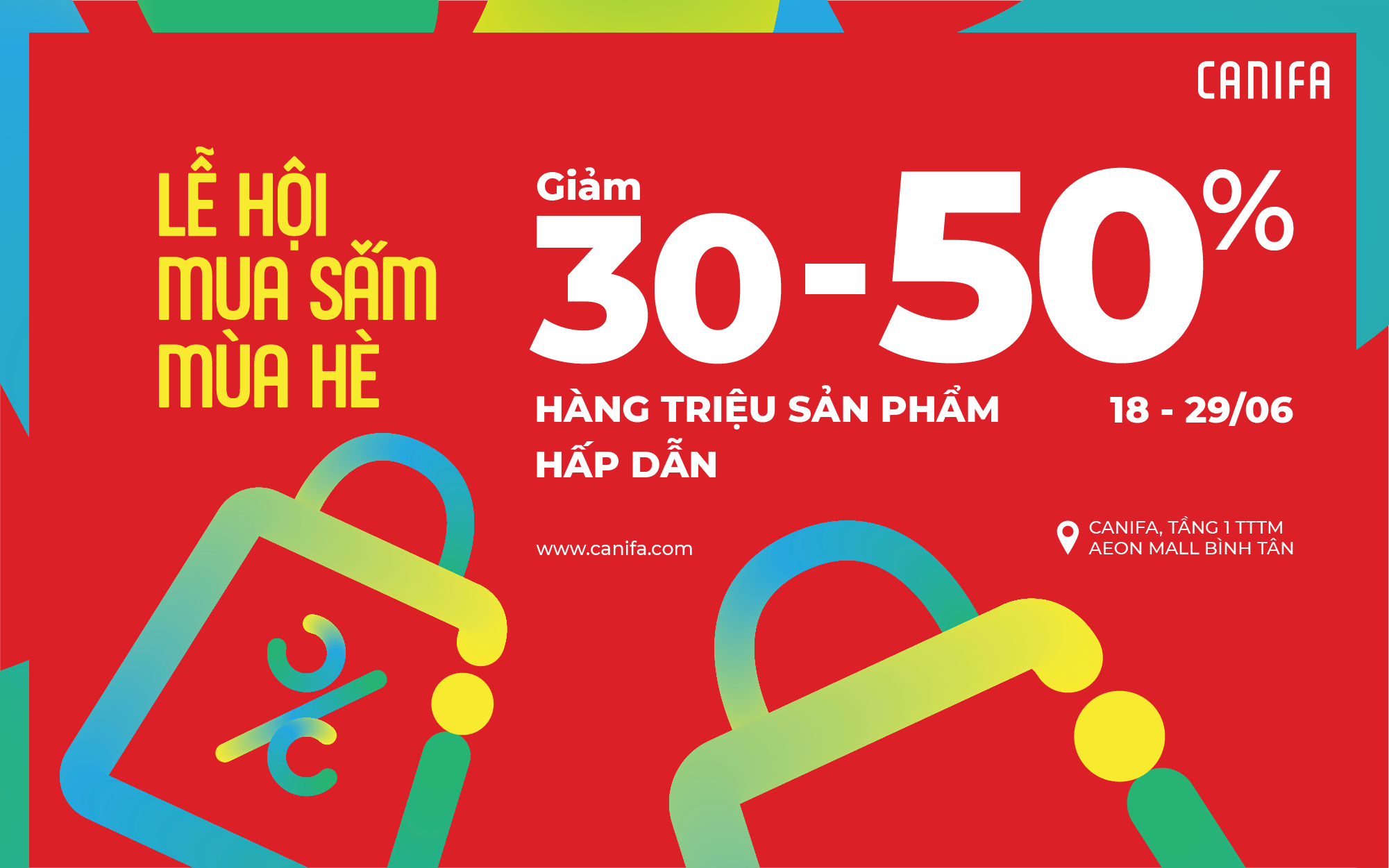 CANIFA SHOPPING DAY - LỄ HỘI MUA SẮM MÙA HÈ LỚN NHẤT NĂM ĐÃ KHỞI ĐỘNG