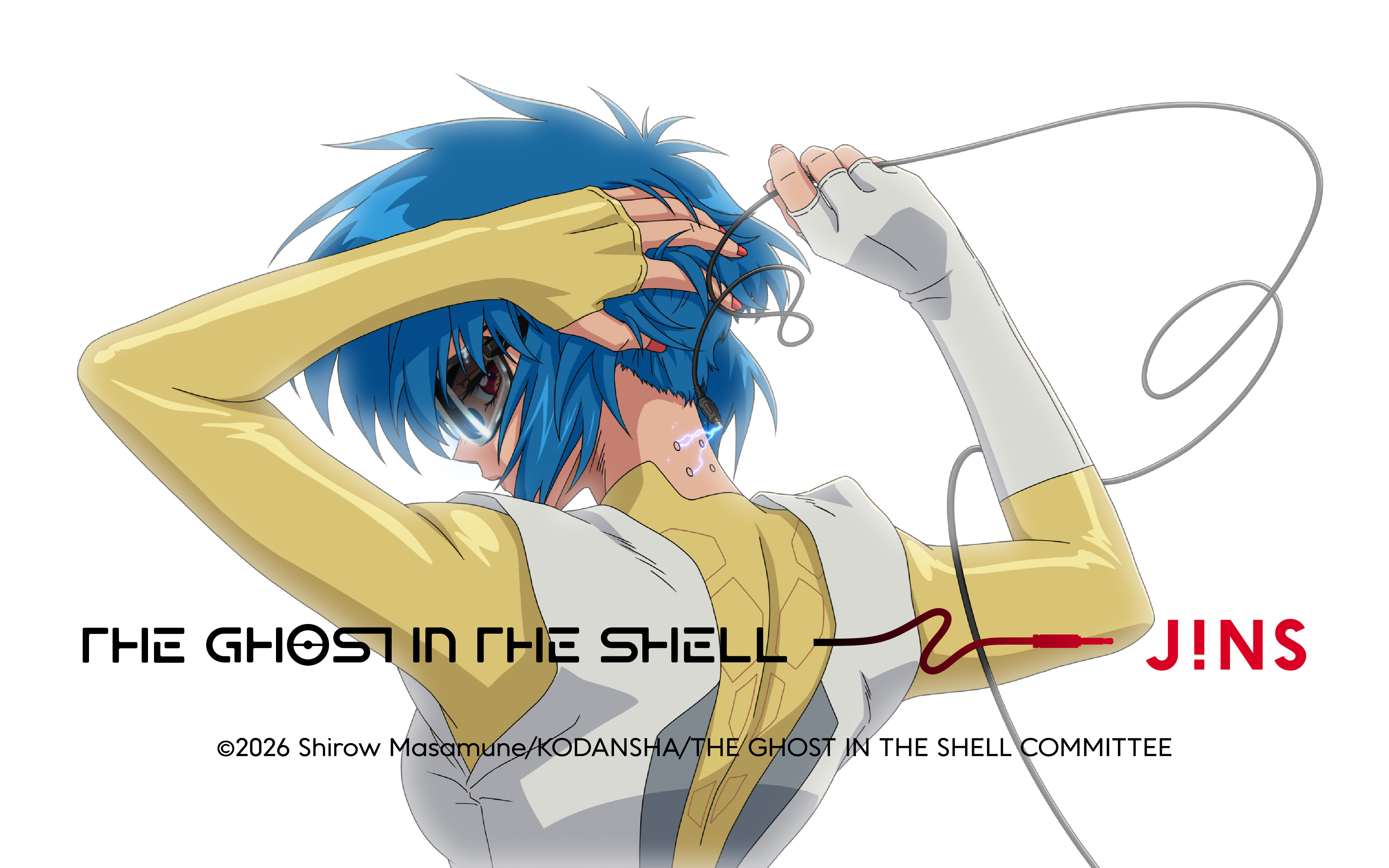 JINS × THE GHOST IN THE SHELL