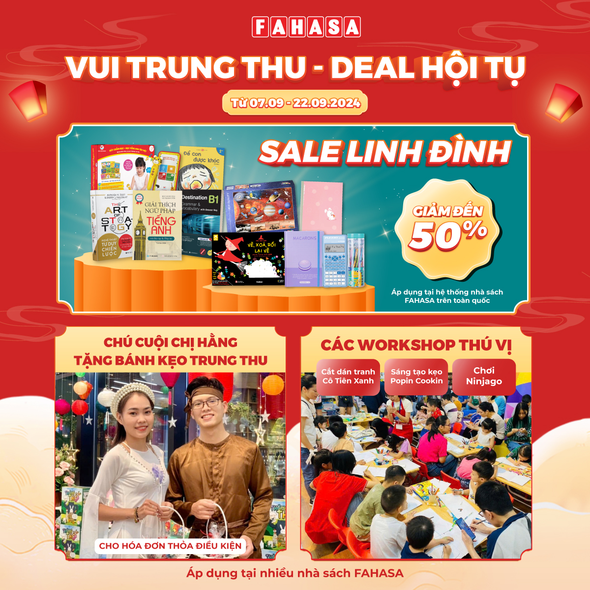 [FAHASA] VUI TRUNG THU - DEAL HỘI TỤ