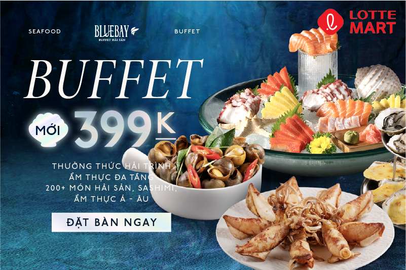 Thoả Mãn Vị Giác Với Menu Buffet 399K Mới - Tặng Thêm Set Curry Tôm Càng Hoàng Gia!