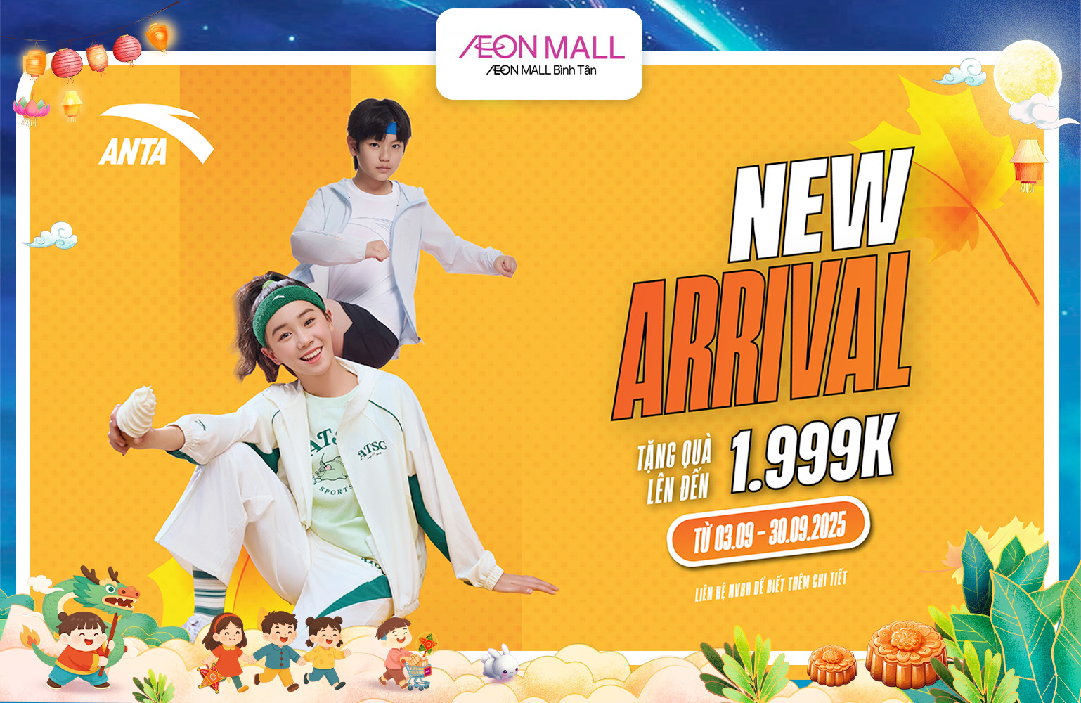 BỘ SƯU TẬP MÙA THU MỚI LÊN KỆ TƯNG BỪNG, ĐỪNG BỎ LỠ NGÀN QUÀ TẶNG HẤP DẪN TỪ ANTA KIDS