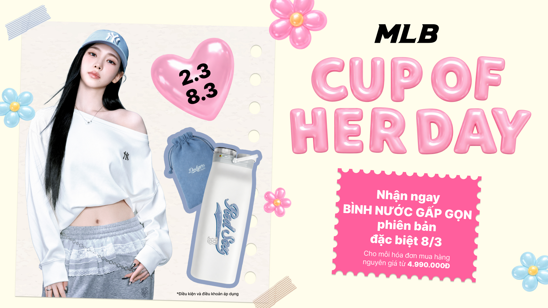HAPPY WOMEN'S DAY WITH THE LOVELY CUP FROM MLB