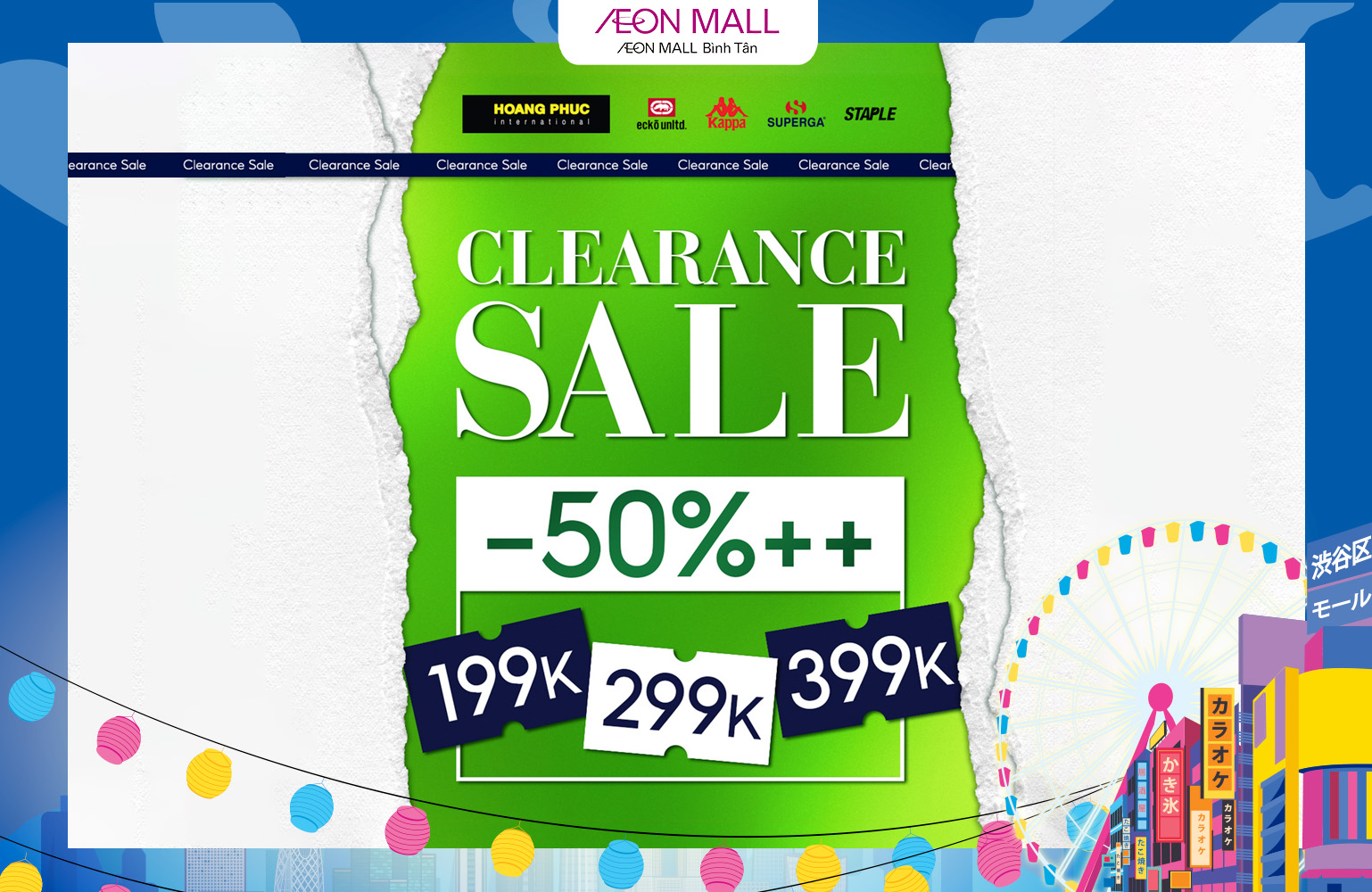 HOÀNG PHÚC - CLEARANCE SALE BÙNG NỔ