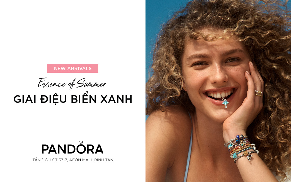 [NEW COLLECTION] PANDORA - GIAI ĐIỆU BIỂN XANH