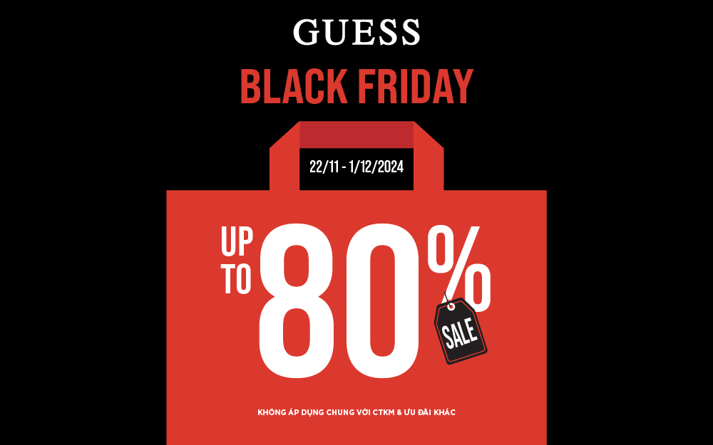 GUESS | BLACK FRIDAY SALE UP TO 80%