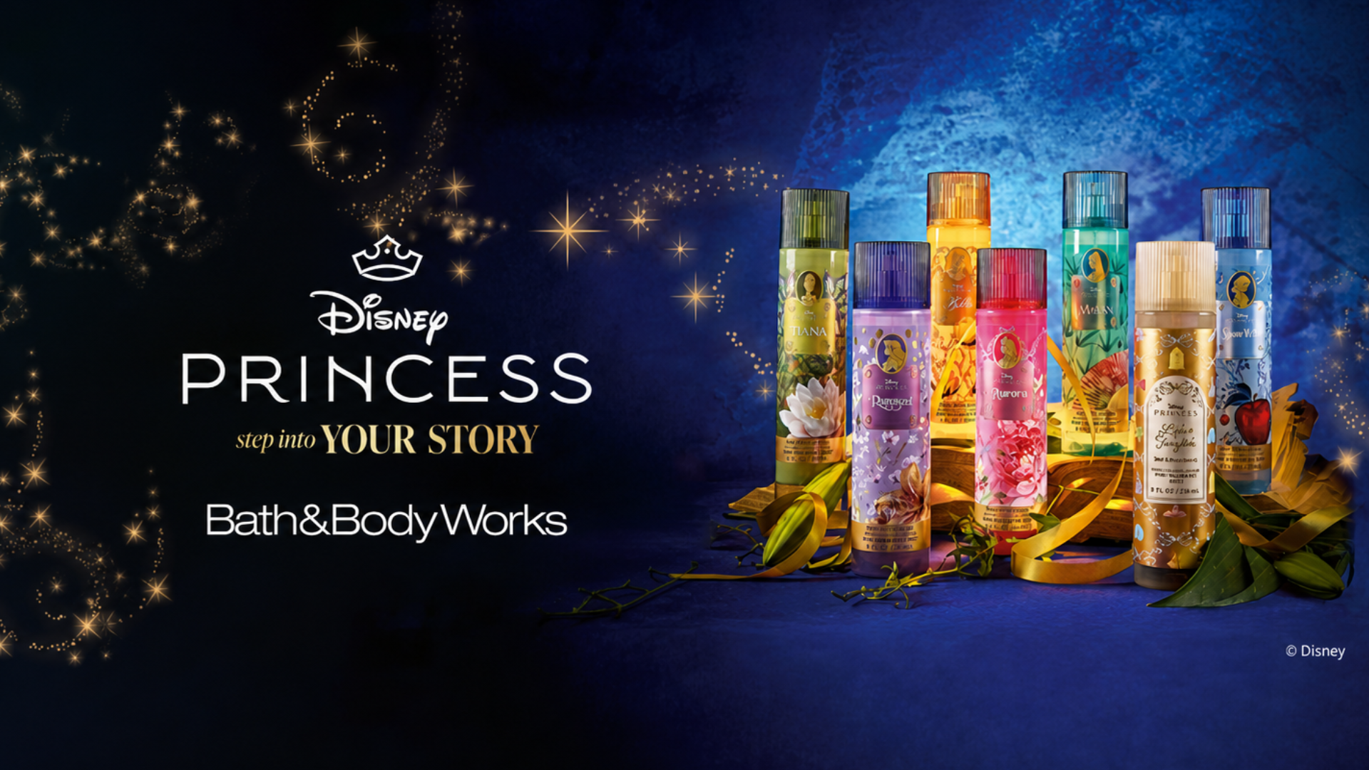 Bath & Body Works ra mắt bộ sưu tập Disney Princess