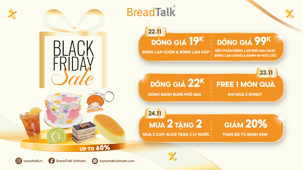 Tuần Lễ BLACK FRIDAY - Deal Khủng Sập Sàn 1 năm 1 lần