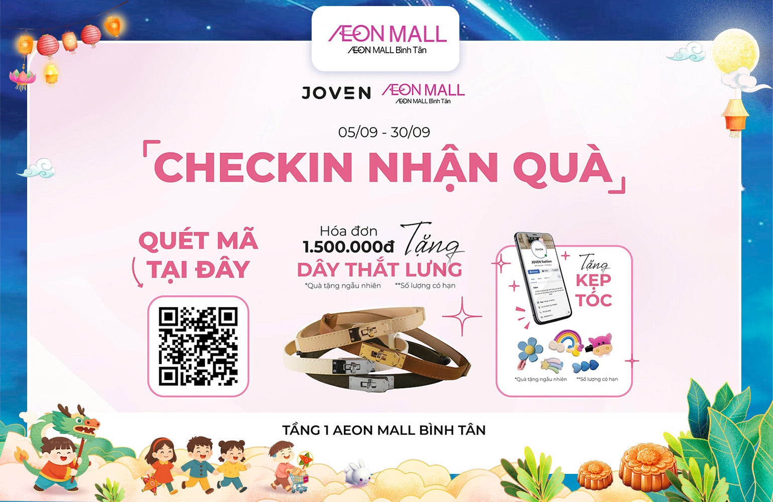 CƠN SỐT ƯU ĐÃI THÁNG 9 TỪ JOVEN
