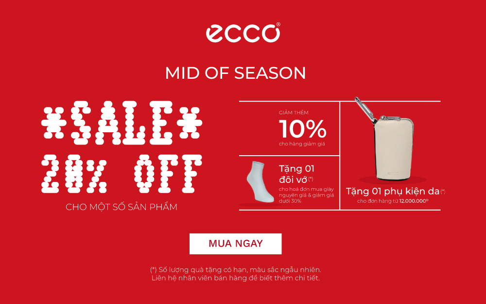 ECCO | MID OF SEASON - SALE OFF 20%