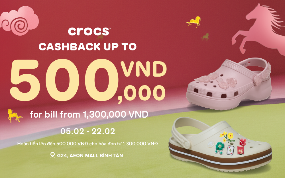 Crocs Lì Xì, Bính Ngọ Hết Ý 🧧