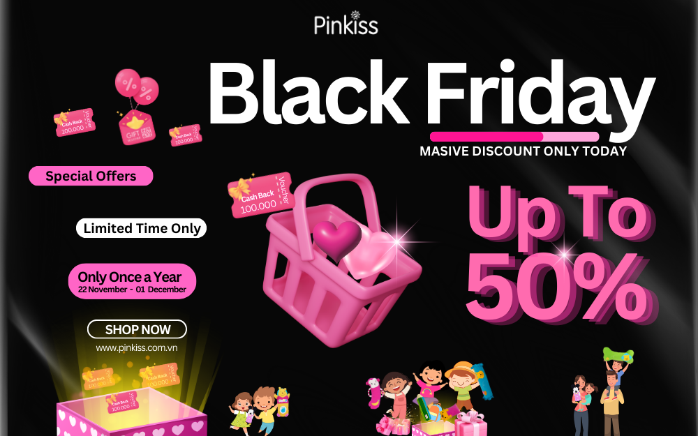 PINKISS | BLACK FRIDAY SALE UP TP 50%